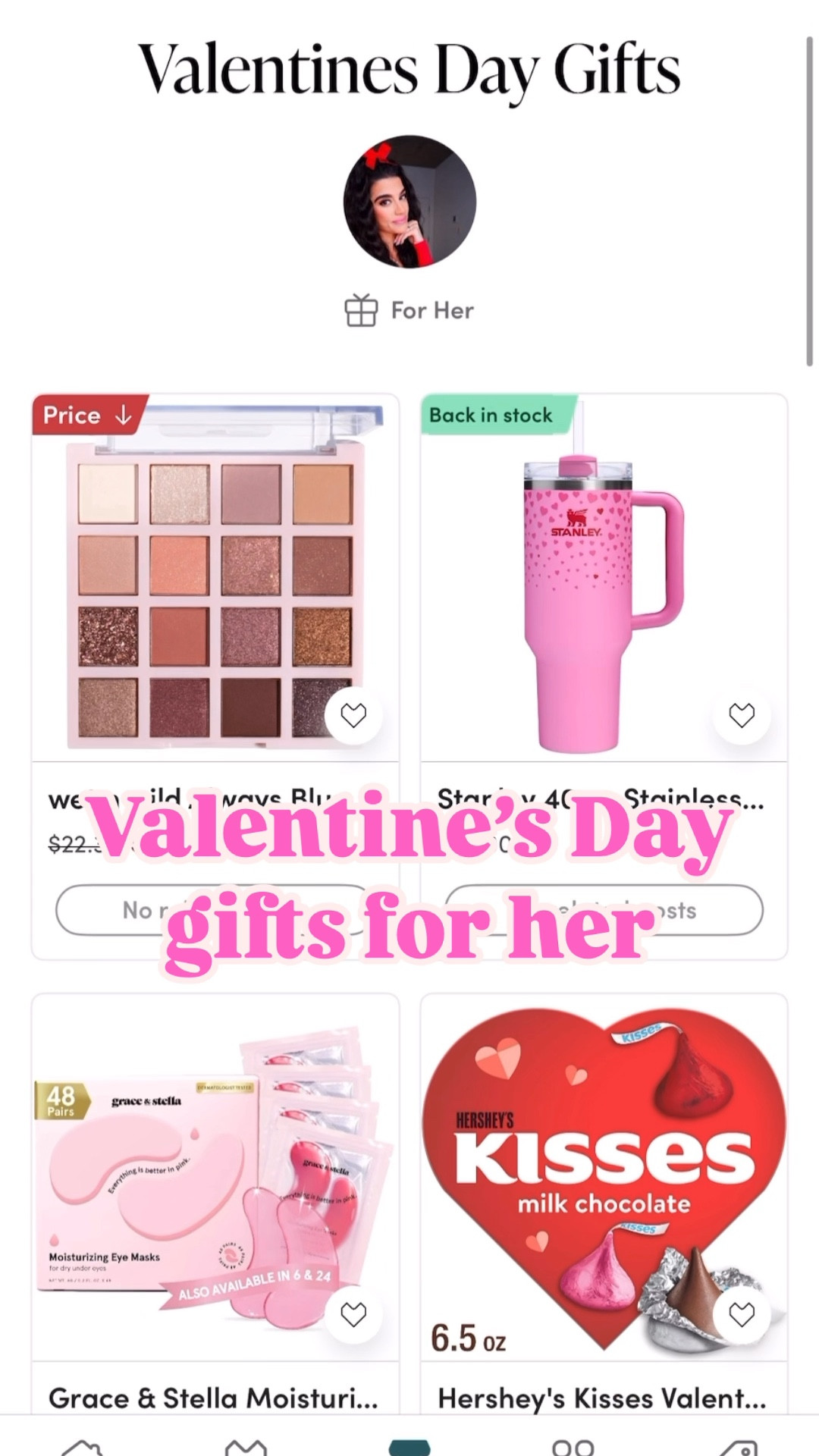 Valentine’s Day gifts for her


#LTKGiftGuide #LTKSeasonal #LTKFindsUnder50