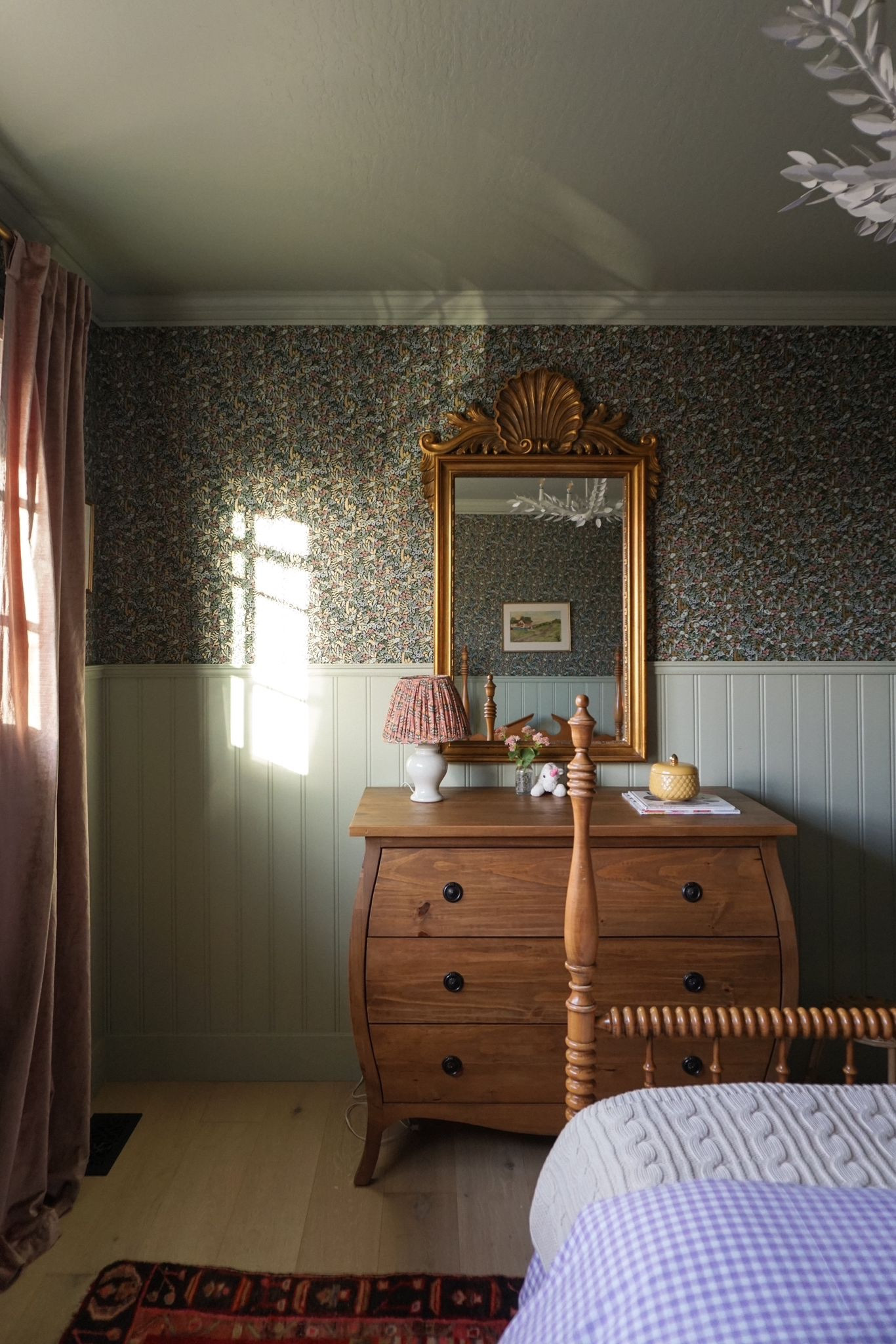 A mix of patterns and textures in Ellie’s room. 
Btw, you can get 15% OFF on the dresser using my code REBECCAANDGENEVIEVE15 at checkout!
-
Home. Home decor. Bedroom decor. Furniture. Wallpaper. 

#LTKhome #LTKfindsunder100 #LTKfindsunder50