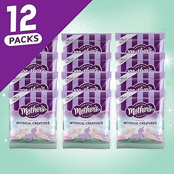 Mother's Sparkling Mythical Creatures Cookies, 1 oz Individual Bags, 12 Count | Amazon (US)