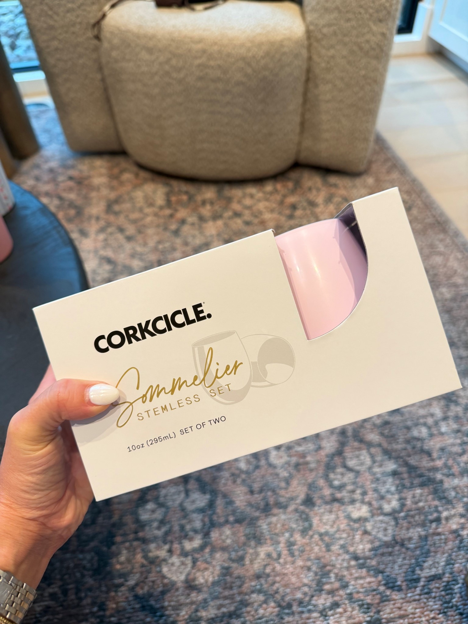 Corckcicle sommelier stemless wine glass set! 

#LTKValentine