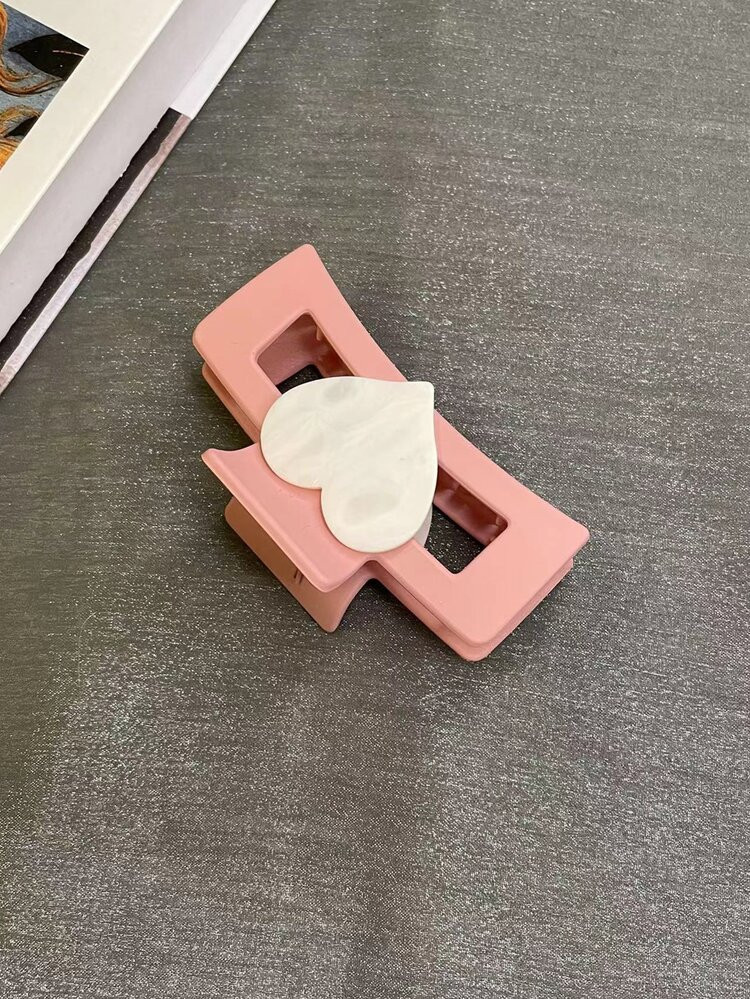 Heart Decor Hair Claw | SHEIN