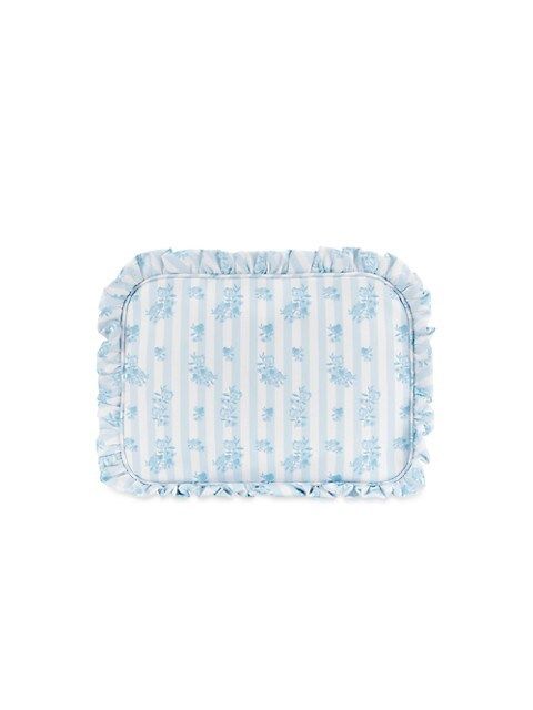High Tea Printed Ruffle Large Pouch | Saks Fifth Avenue