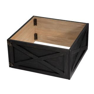 Glitzhome® 22" Wooden Tree Collar | Michaels Stores