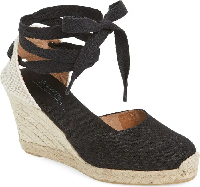 Wedge Lace-Up Espadrille Sandal | Nordstrom