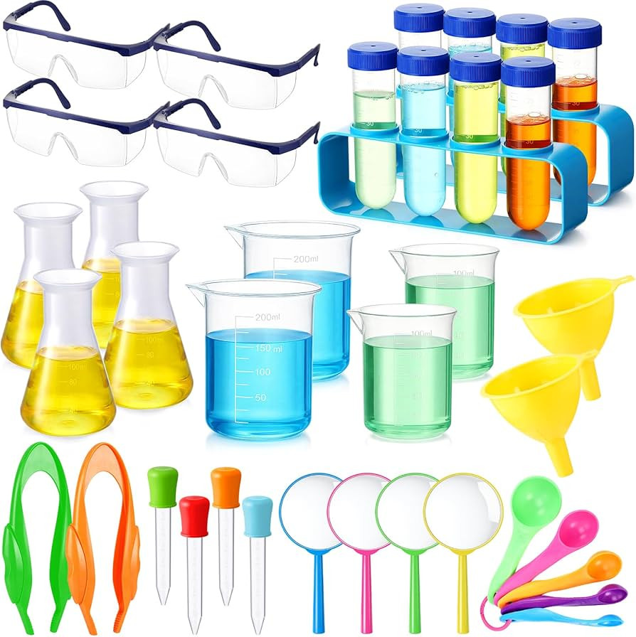 Copkim 39 Pcs Science Kits for Kids Educational Lab Science Experiments Early Learning Set Includ... | Amazon (US)
