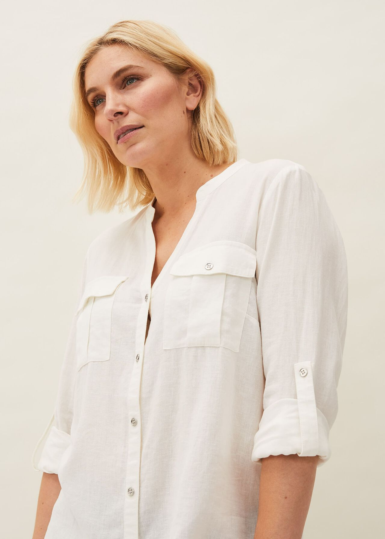 Valdita Linen Shirt | Phase Eight (UK)