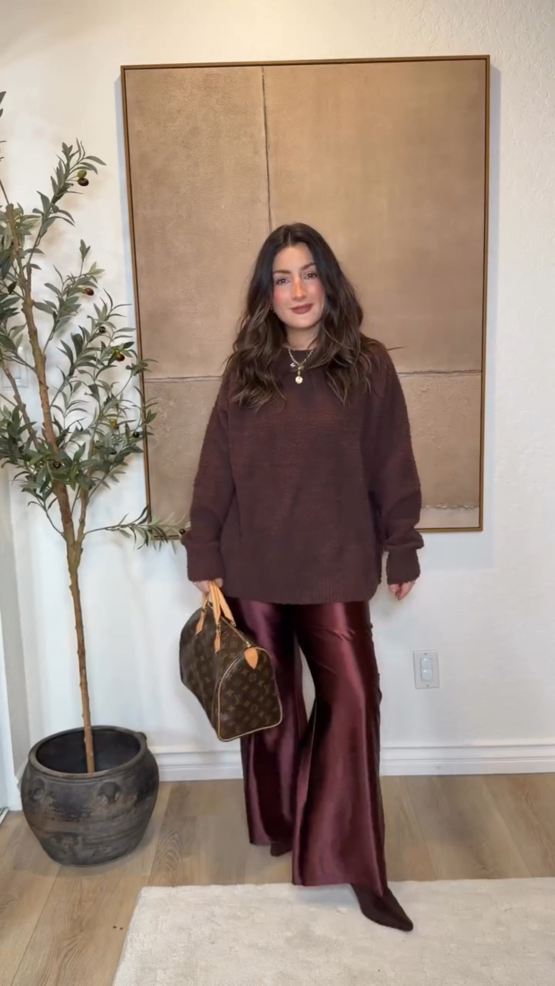 I am loving these satin pants for everything holiday! Paired with the coziest sweater!!  

🤎For sizing, I am 5’0” & 140lbs.
Sweater size small
Pants size medium (FYI i did have to cut the pants but they have a raw hem already!)



#petitestyle #amazonfashion #styleinspo #holidayoutfit #thanksgivingoutfit #holidaylook #shortgirlstyle #petitefashionblogger

#LTKPetite #LTKSaleAlert #LTKootd