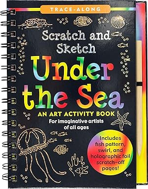 Scratch & Sketch Under the Sea (Trace Along)      Hardcover – October 18, 2019 | Amazon (US)