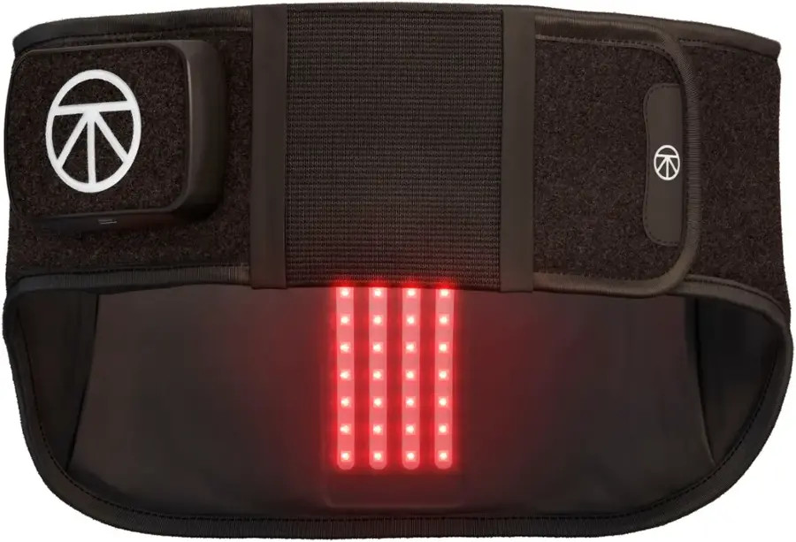 Therabody - ThermBack LED 4-in-1 back wrap with heat, far infrared, vibration, and LED light ther... | Best Buy U.S.