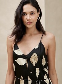 Tie-Waist Maxi Dress | Banana Republic Factory