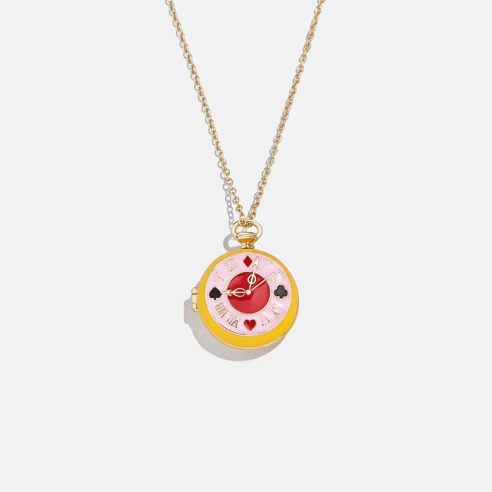 Disney Alice in Wonderland Locket - Gold/Multi | BaubleBar