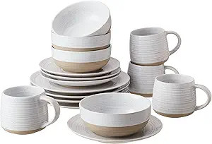 Abott Stoneware 16 Piece Dinnerware Set | Amazon (US)