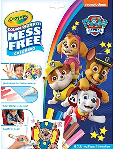 Crayola Paw Patrol Color Wonder, Mess Free Coloring Pages & Markers, Styles May Vary, Gift | Amazon (US)