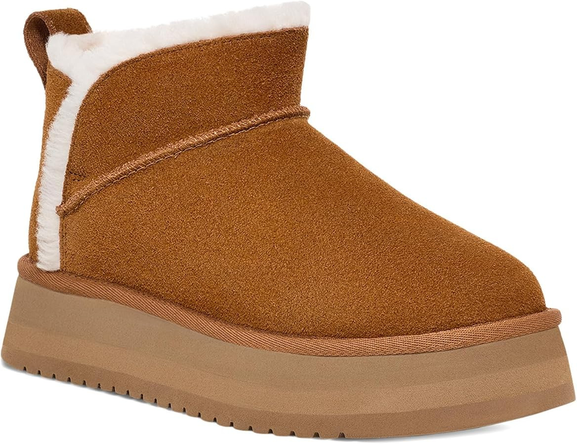 Koolaburra by UGG Women's Koola Ultra Mini Platform Ankle Boot | Amazon (US)
