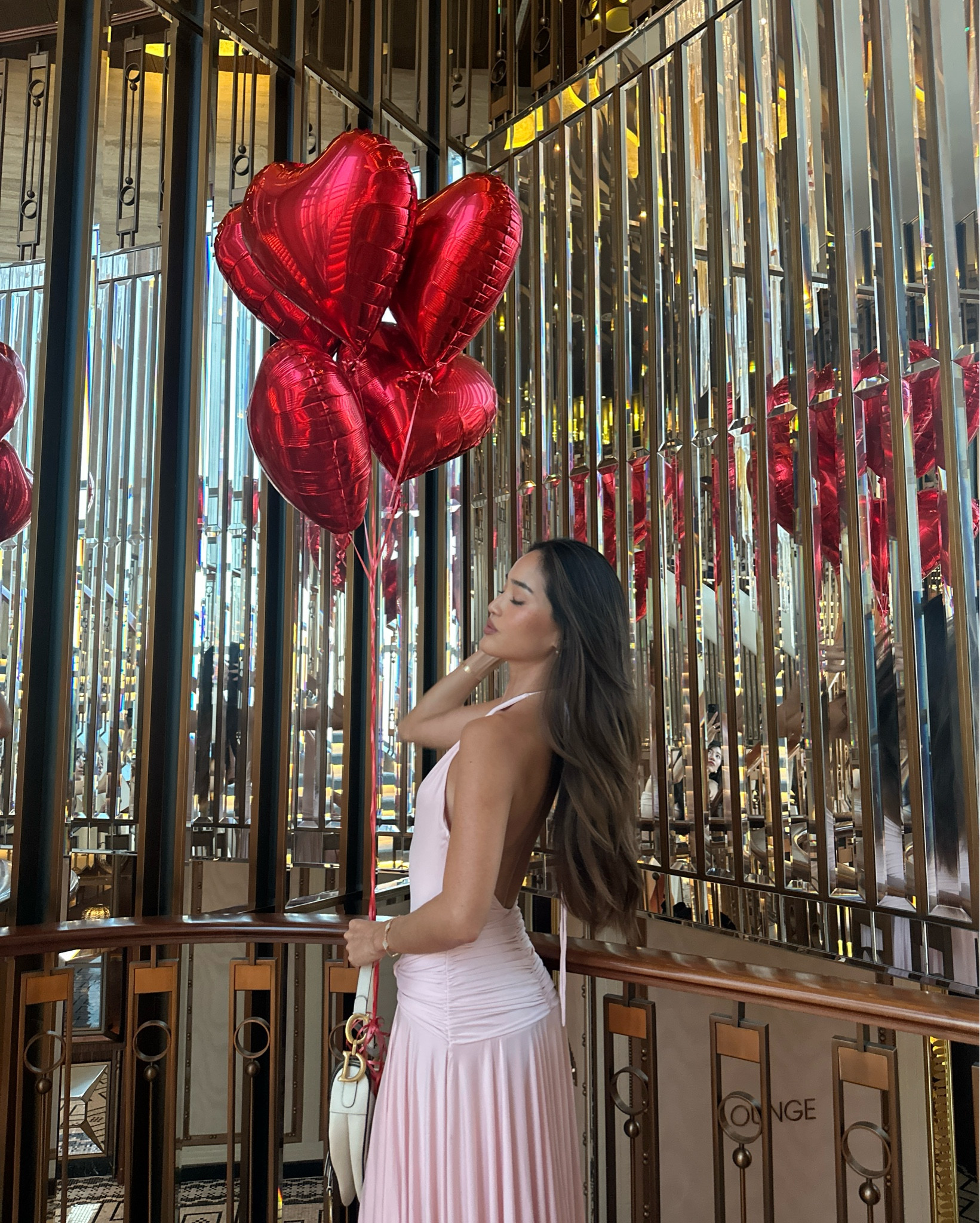 Obsessed with this dress 💕 @Meshki US 

#LTKdatenight #LTKdresses