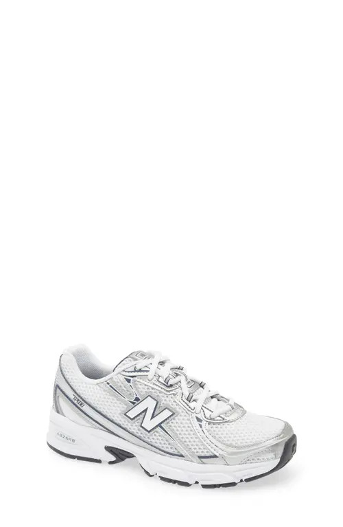 New Balance Gender Inclusive 740 Sneaker in Nb Navy/White at Nordstrom, Size 5.5 M | Nordstrom