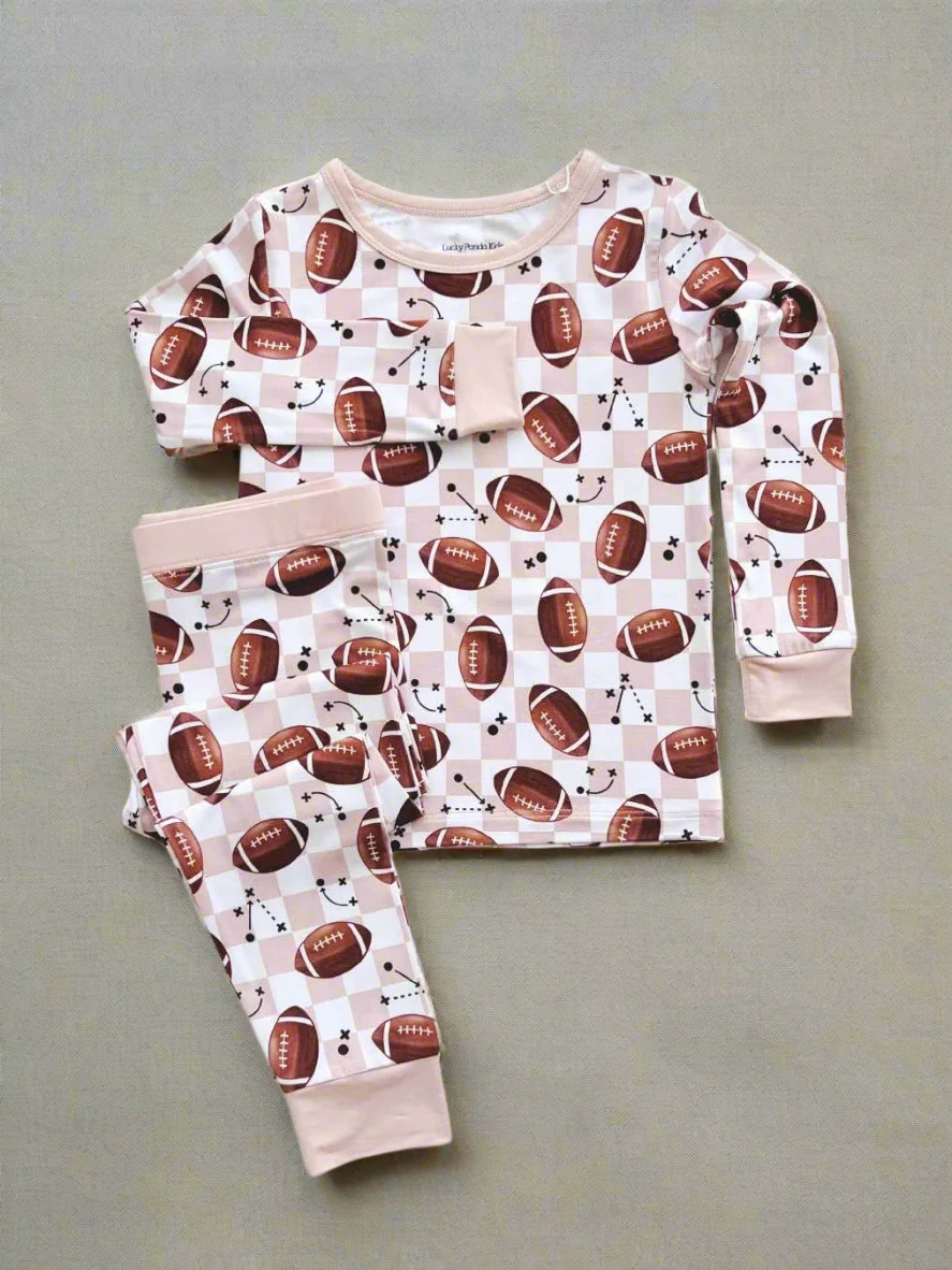 GAME DAY BAMBOO PJ SET | Sydney and Co.