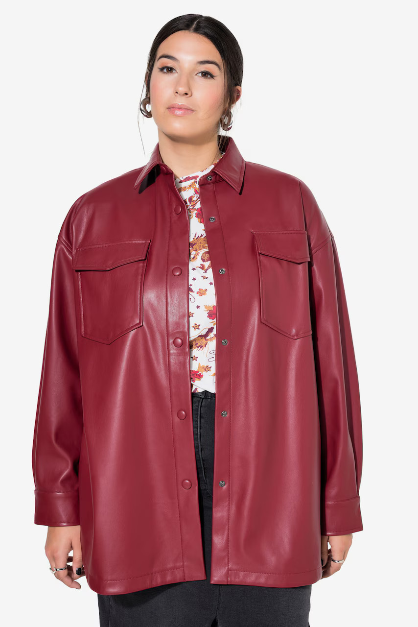 Studio Untold Bluse in Rubinrot | ABOUT YOU | ABOUT YOU (DE)