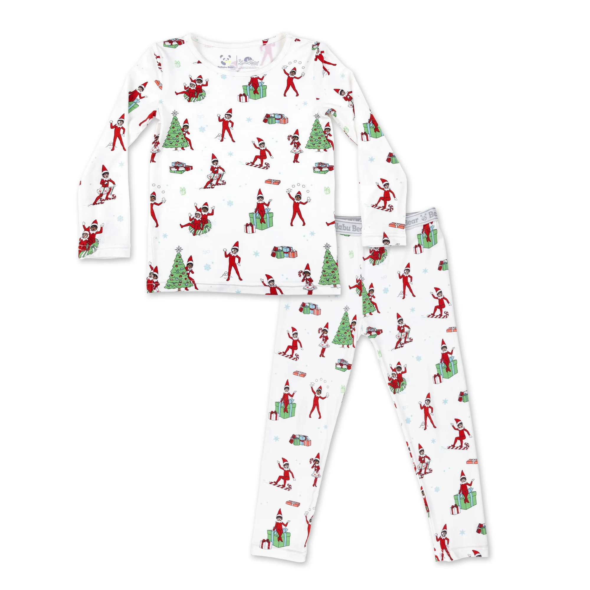 The Elf On The Shelf Bamboo Kids Pajamas | Bellabu Bear