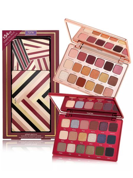 Tarte
2-Pc. Gilded Glamour Amazonian Clay Eyeshadow Set Now $37.80
(A $252.00 value)

#LTKsalealert #LTKunder50 #LTKbeauty