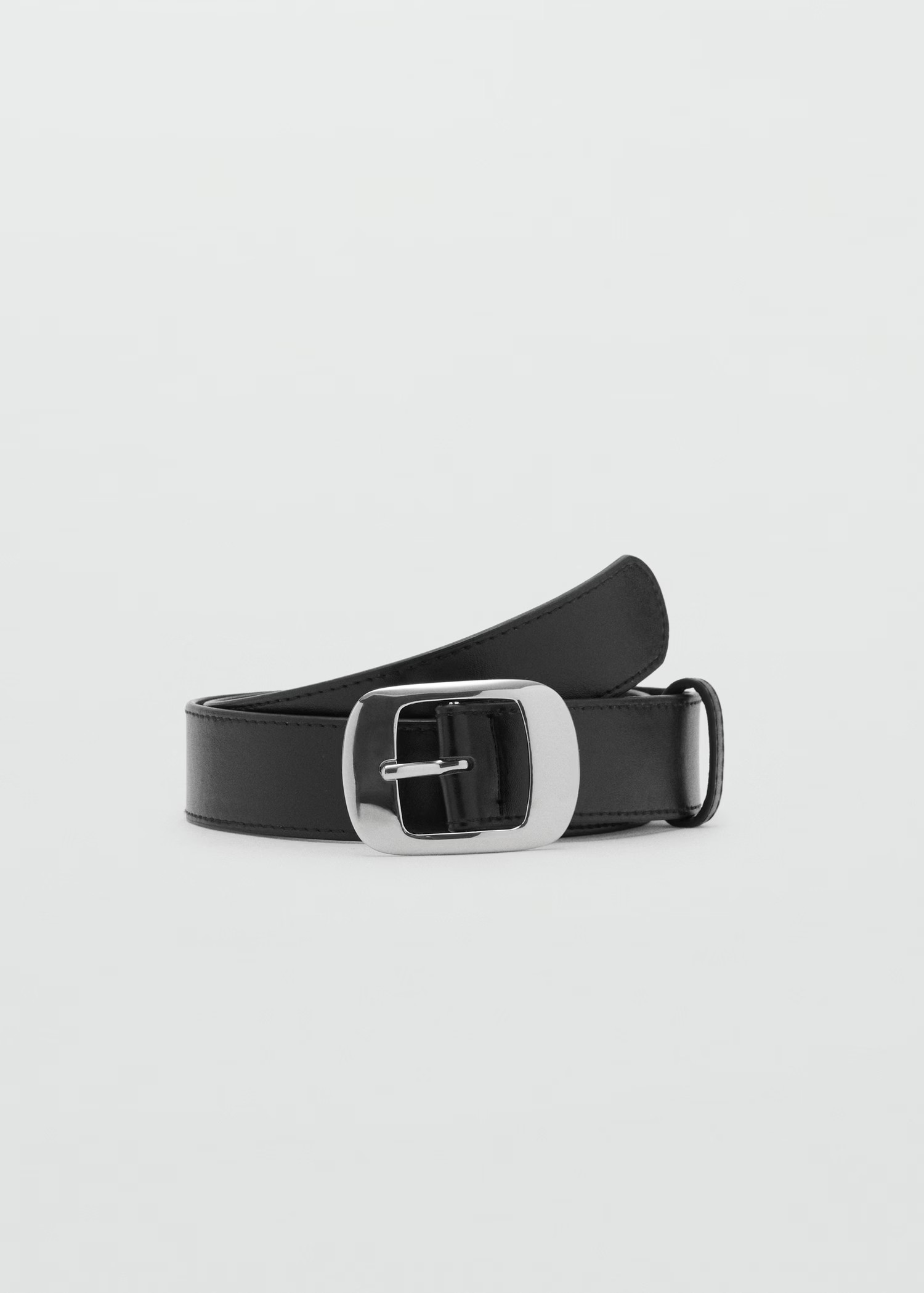 Square buckle belt | Mango (US/MX/AU)