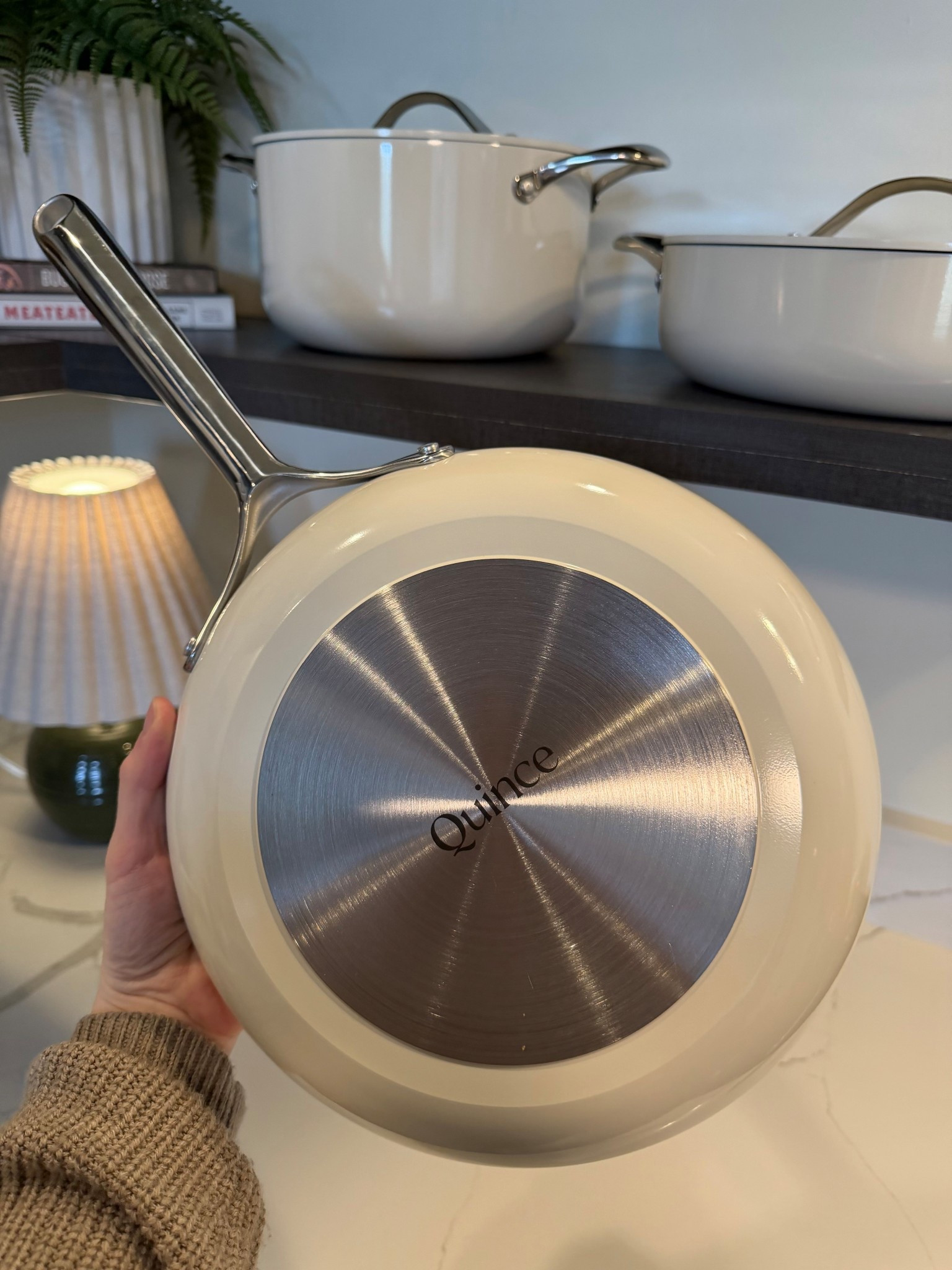 Okay, not only is this cookware from @onequince nontoxic, but it is also beautiful and attainable ($). Save 44% compare compared to other retailers🫶🏼

#quincepartner quince, kitchen, wellness, wholeness, mom life, cooking, mothers day gift idea,

@shop.LTK #liketkit 

#LTKHome #LTKmomlife #LTKfoodie