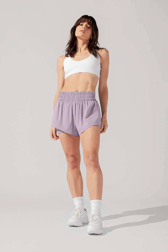 High Waisted Supershort™ - Dusty Mauve | POPFLEX