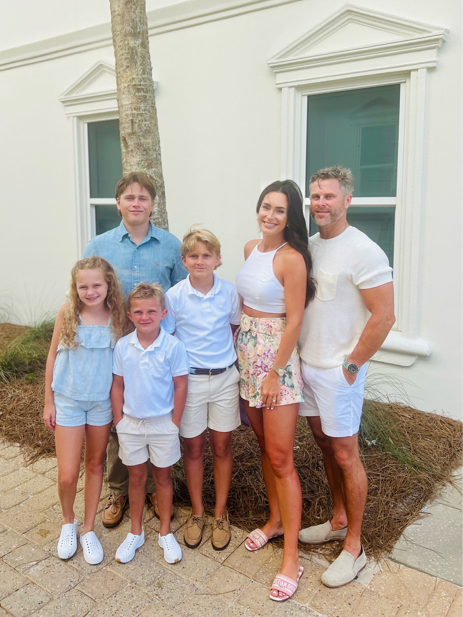 Family vacation outfits 
Beach outfit dway slides 
Zimmerman shorts

#LTKKids #LTKTravel #LTKFamily