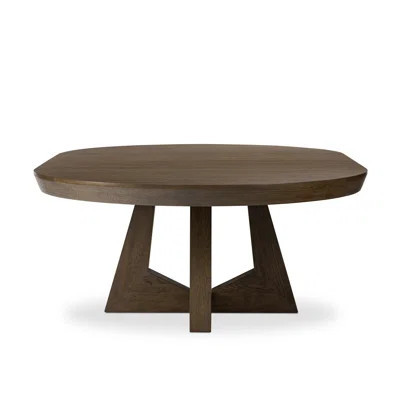 Olaf Round Extension Dining Table-Fawn Oak Veneer | Wayfair North America