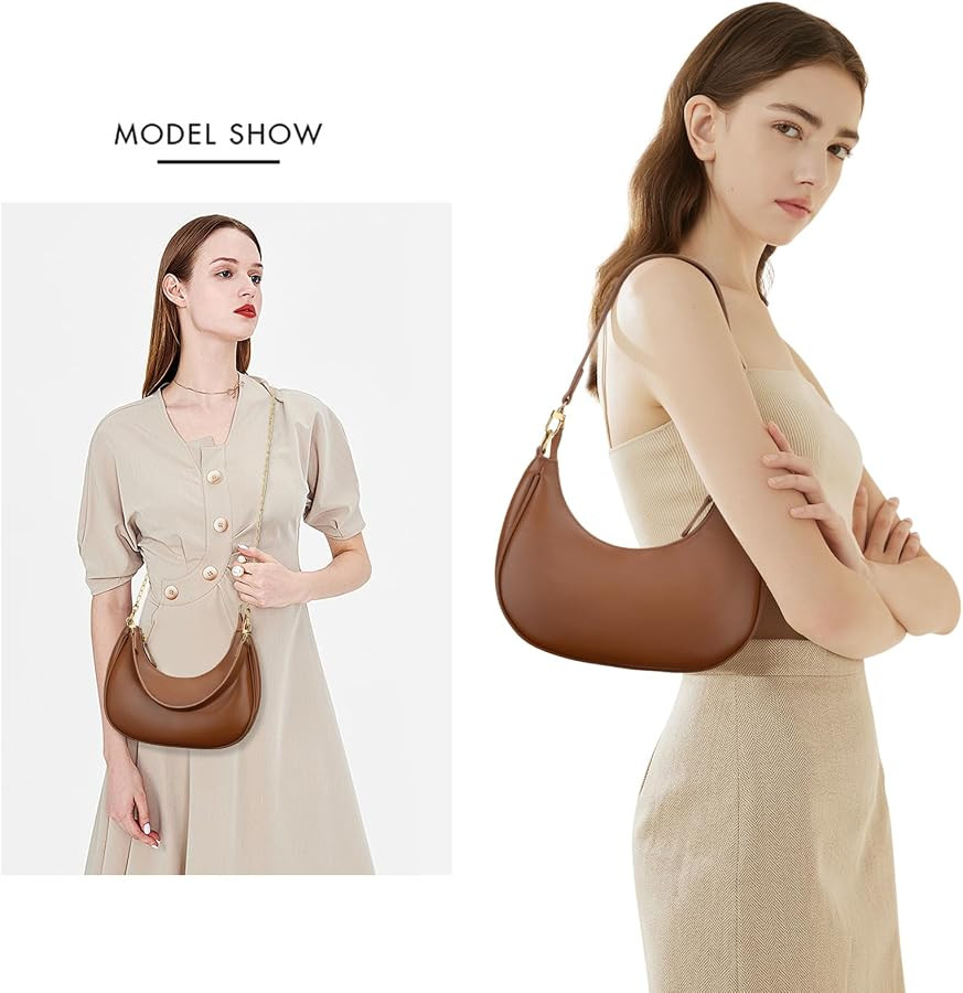 KKXIU Small Shoulder Bag for Women Mini Clutch Purses Cute Hobo Handbags | Amazon (US)
