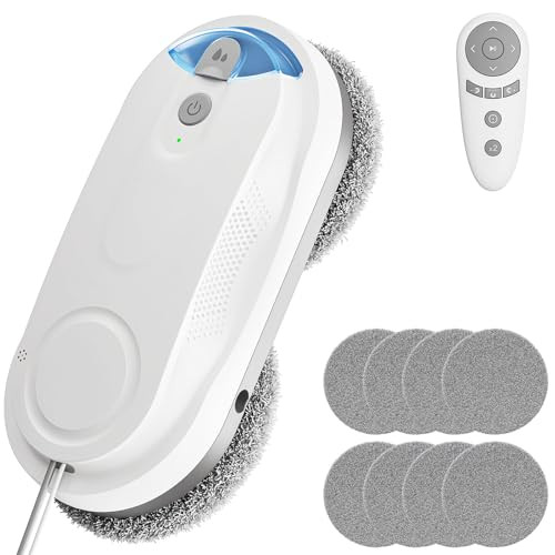 KKI Window Cleaning Robot, Auto Window Cleaner Robot, Dual Spray, Max 3200Pa, AI Path Planning & ... | Amazon (US)