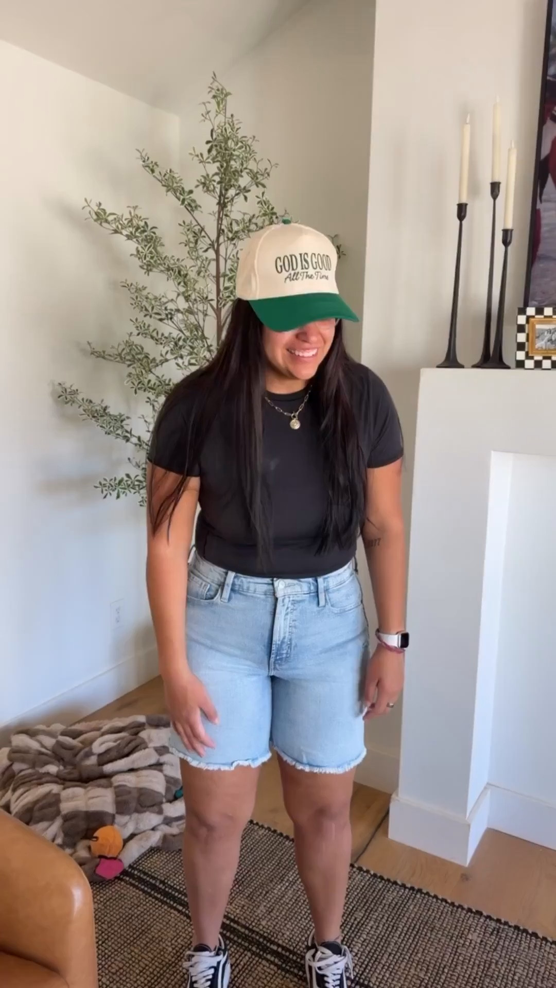 Less than $20!! They fit tts and are so cute! 5 wash options. Libby is wearing a size 10 (you can size down if you are between sizes). 

#LTKSaleAlert #LTKMidsize #LTKootd