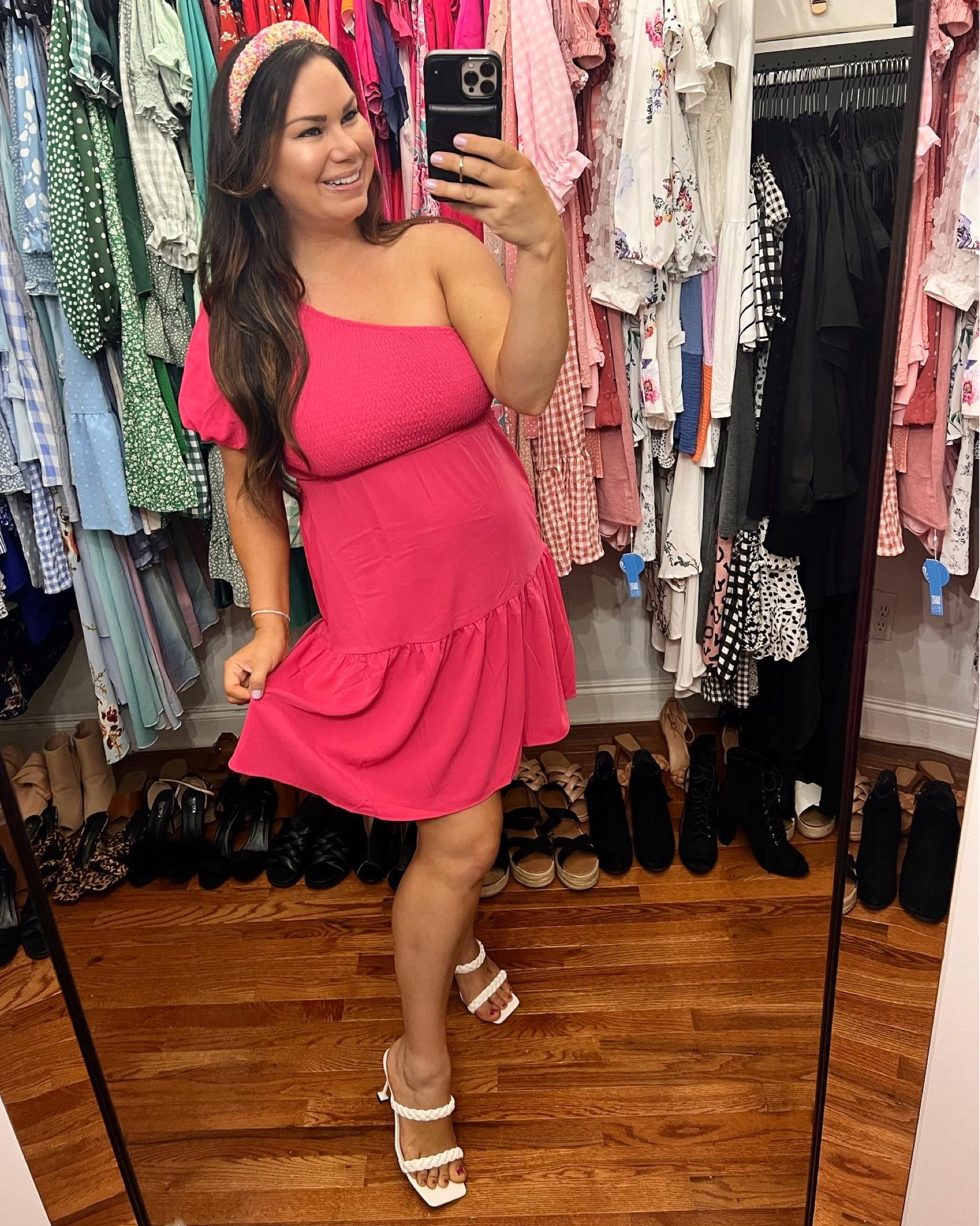 Summer dress. Women’s dresses. Wedding guest dress. Vacation outfit. Barbie. Barbie outfit. Pink dress. 🩷

#LTKstyletip #LTKFind #LTKunder50