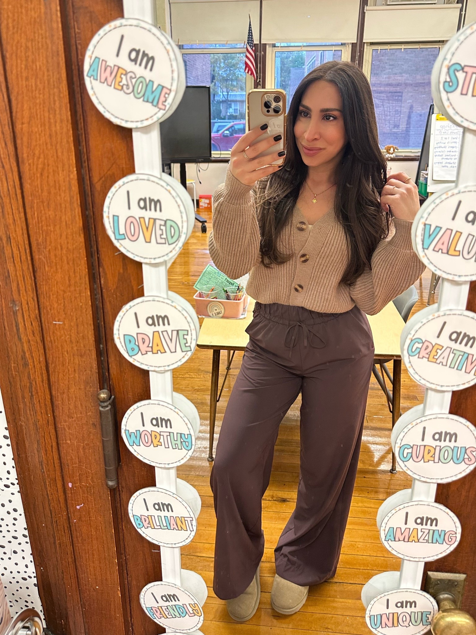 Cardigan: S, Pants: XS (sized down)

#LTKStyleTip #LTKWorkwear #LTKActive