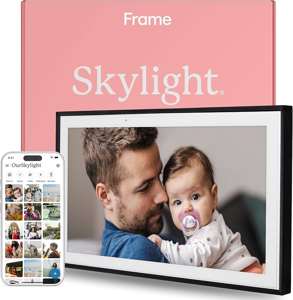 Skylight Digital Picture Frame: 15 Inch WiFi Enabled with Load from Phone Capability, Touch Scree... | Amazon (US)
