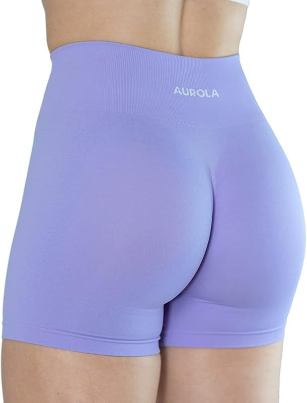 Intensify Workout Shorts Sets for Women Seamless Scrunch Gym Yoga Sport Active Exercise Fitness S... | Amazon (US)