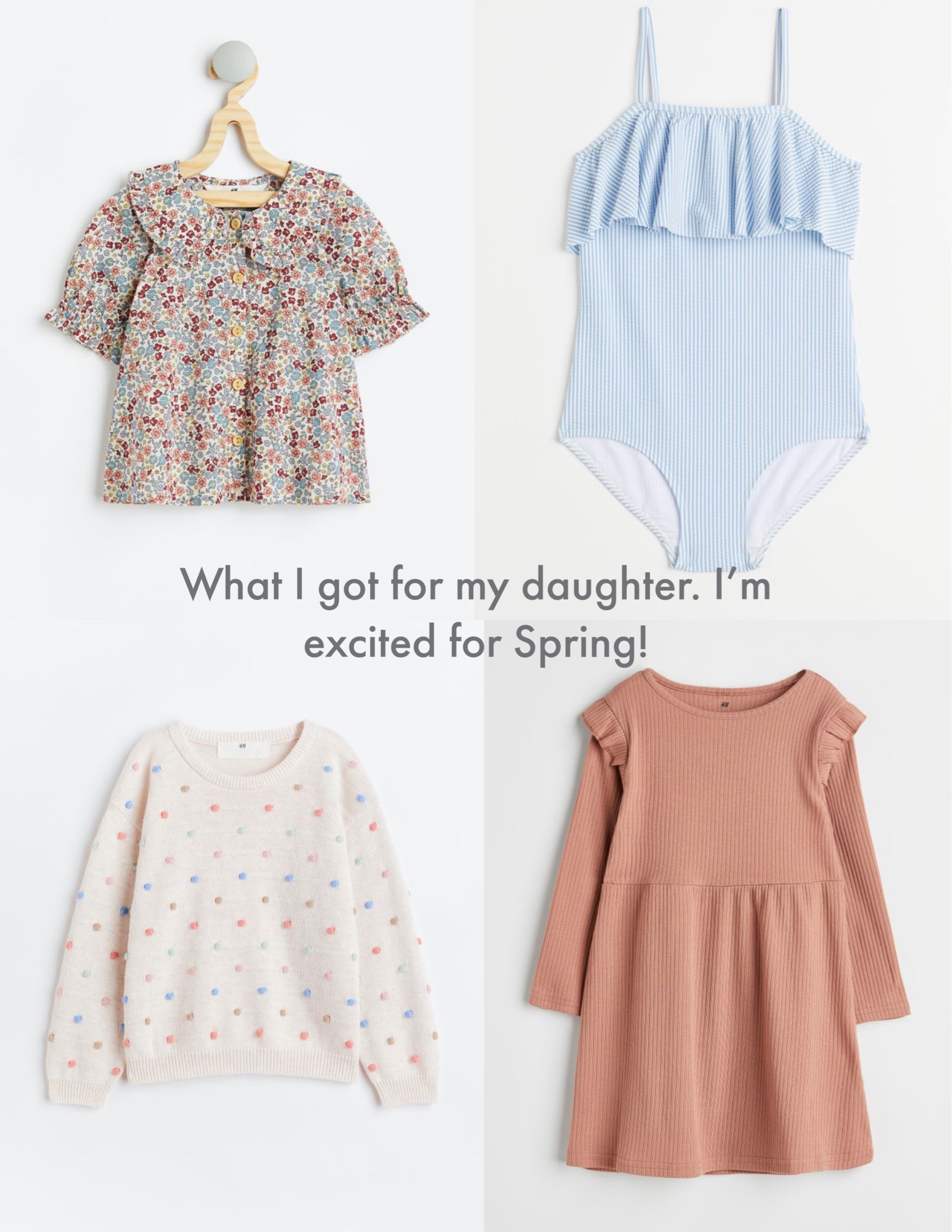 I love these beautiful colors for Spring. The fabrics are so soft and the styles so darling.