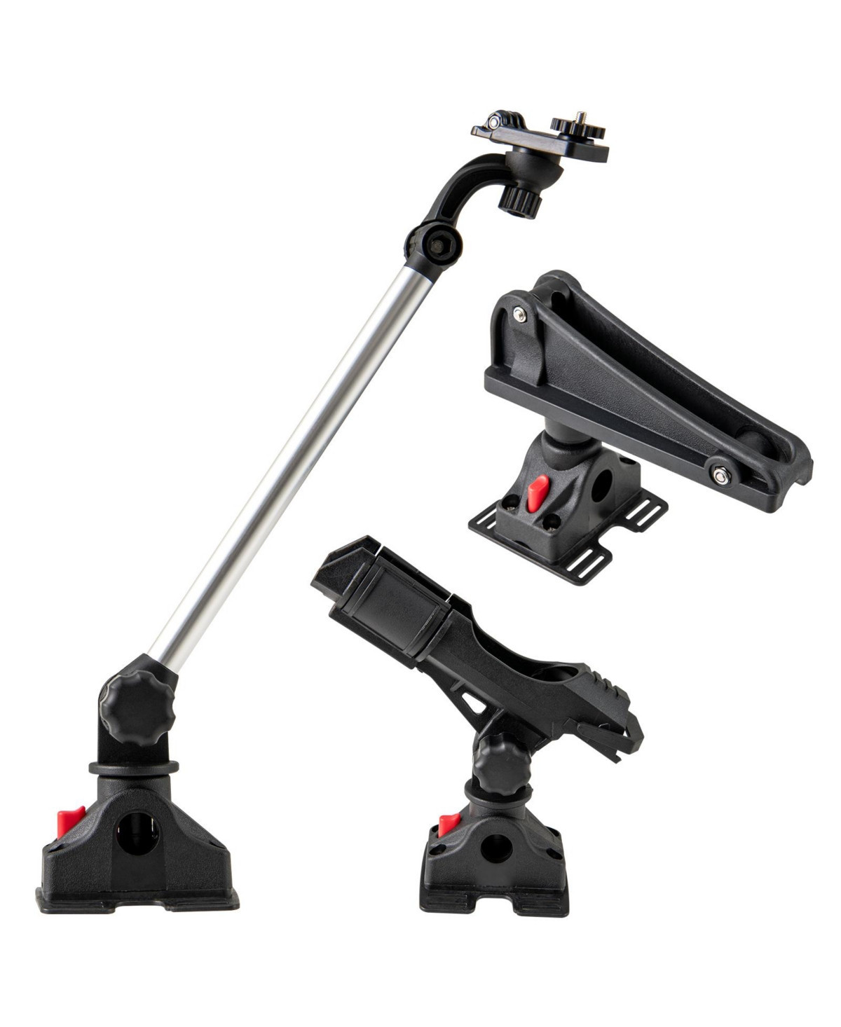 Hongge 360° Rotatable Fishing Boat Kayak Accessory Set of 3 - Black | Macy's