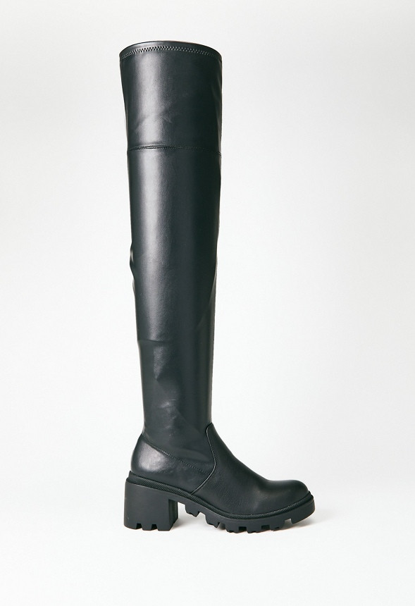 Jordane Lug Sole Over-The-Knee Boot | JustFab
