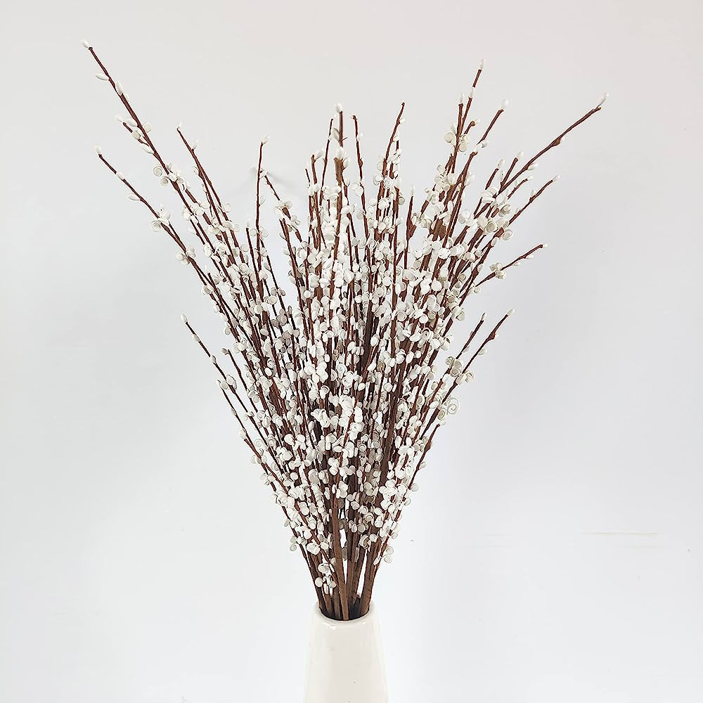 NOLAST 10 Pieces 29.5" Long of Artificial Flowers Faux Jasmine Fake Flower for Wedding Home Offic... | Amazon (US)