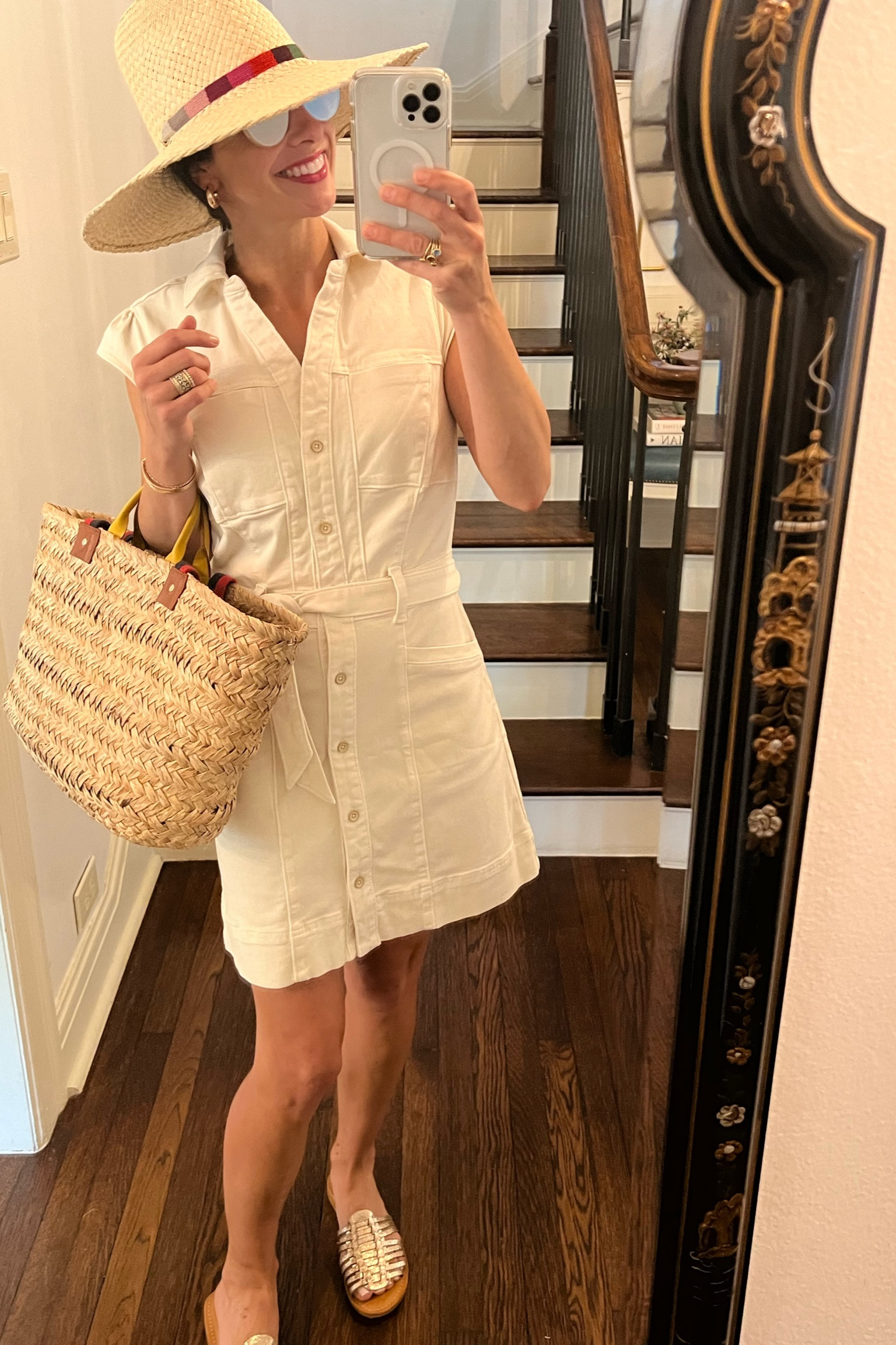 Most flattering throw on and go button down dress, will wear this into the fall!!

#LTKtravel #LTKeurope #LTKSeasonal