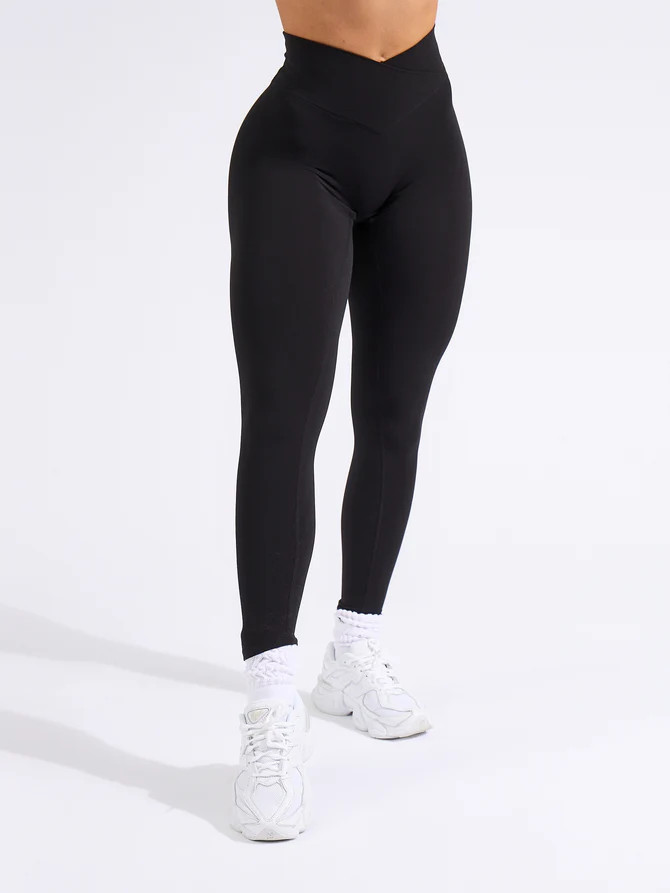Candid Cross Waist Legging | Buffbunny