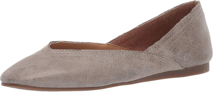 Lucky Brand Women's Women's Alba Ballet Square Toe Flats | Amazon (US)