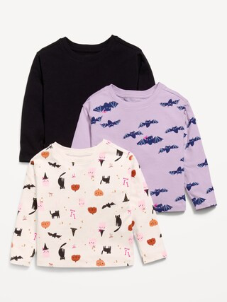 Long-Sleeve T-Shirt 3-Pack for Toddler Girls | Old Navy (US)