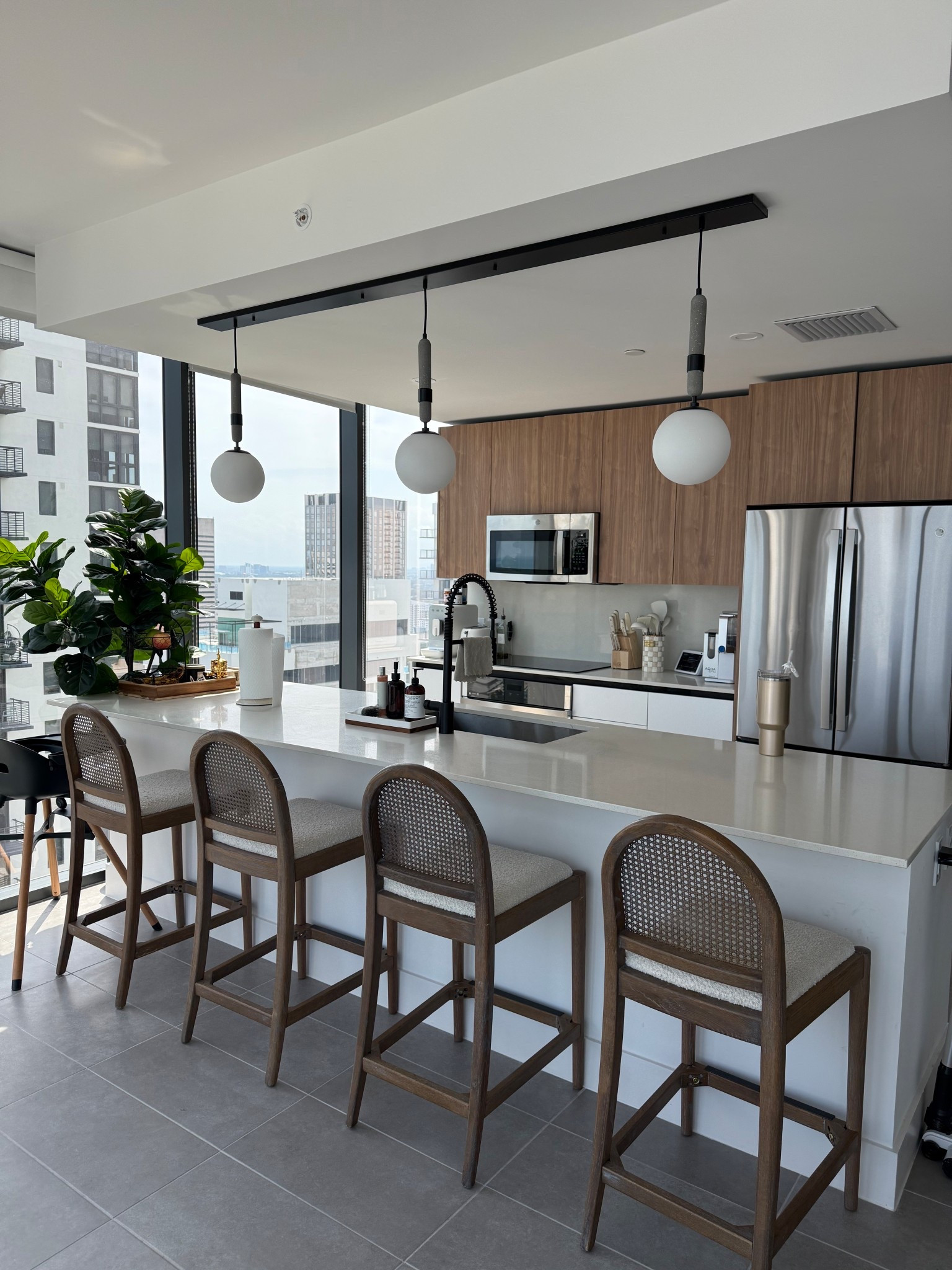 The cutest organic modern barstools 

#LTKSeasonal #LTKFamily #LTKHome