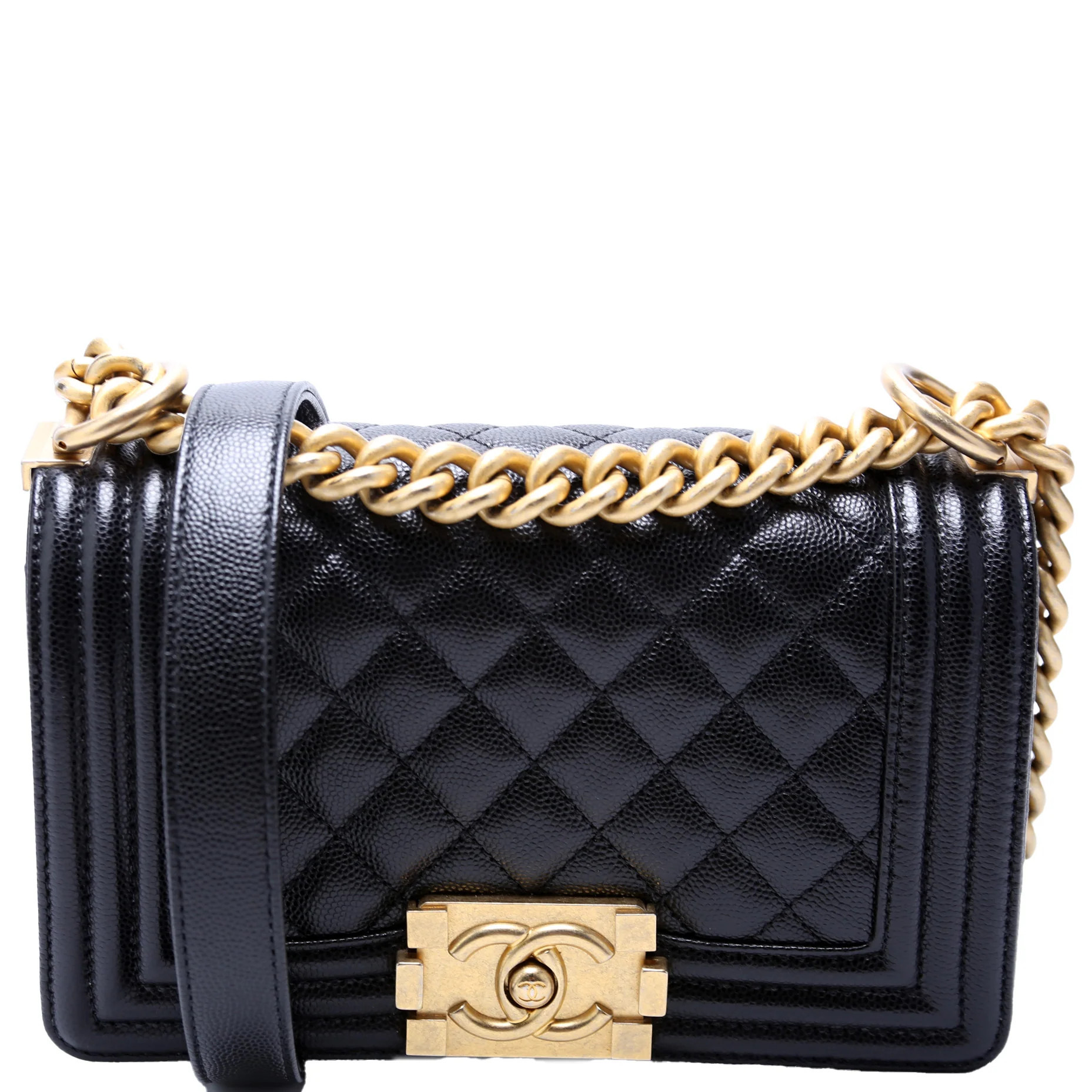 Boy Flap Small Caviar 29-31M | Keeks Designer Handbags