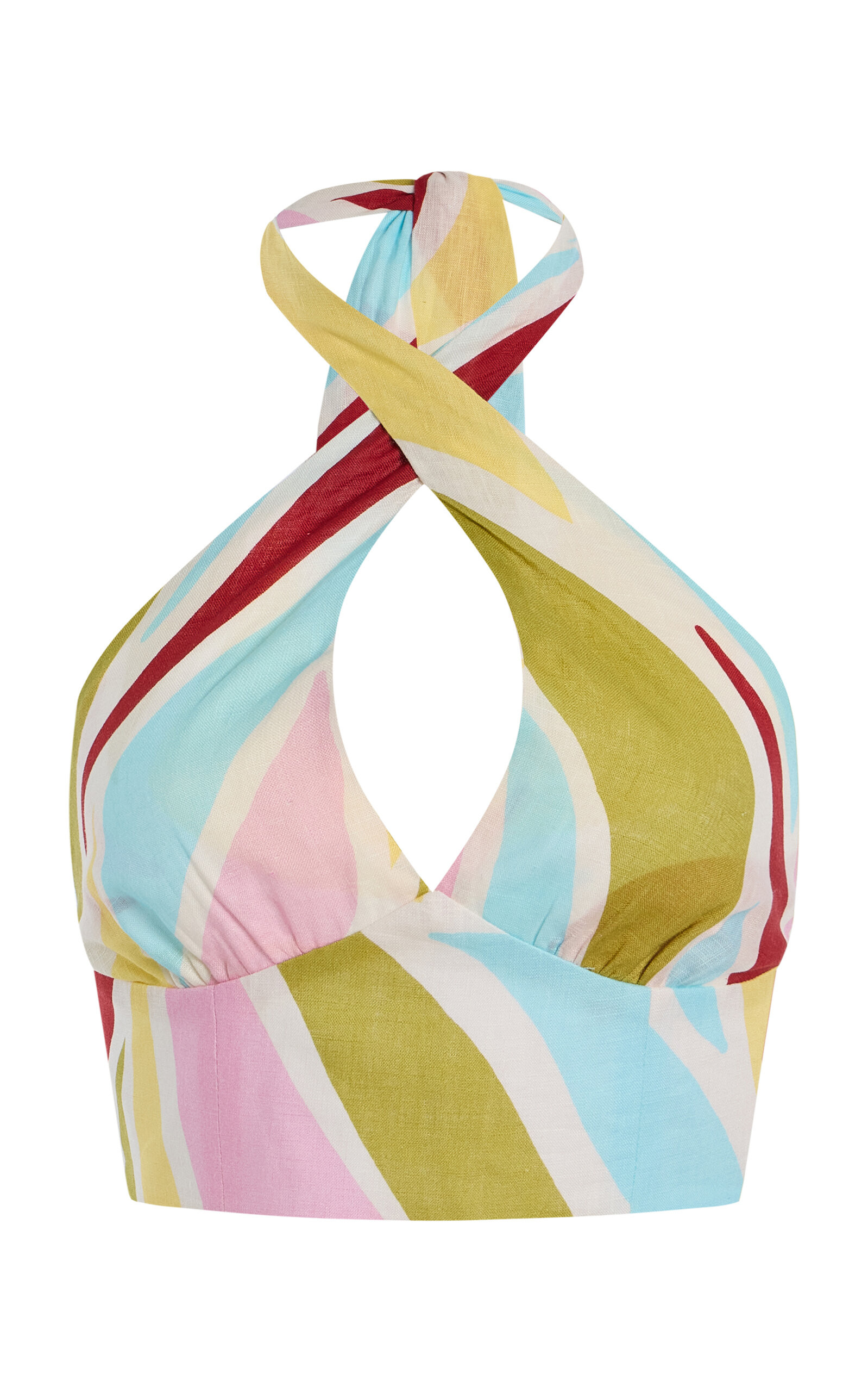 Exclusive Riviera Olivia Linen Top | Moda Operandi (Global)