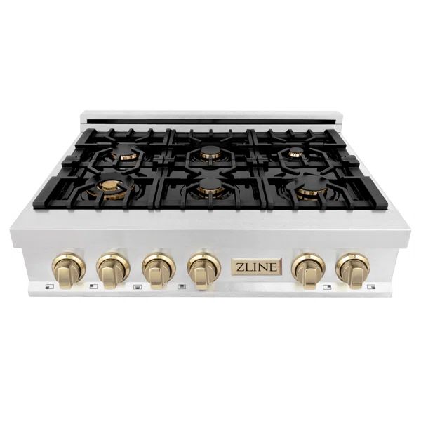 Autograph Edition 36" Porcelain Gas Cooktop with 6 Burners | Wayfair North America