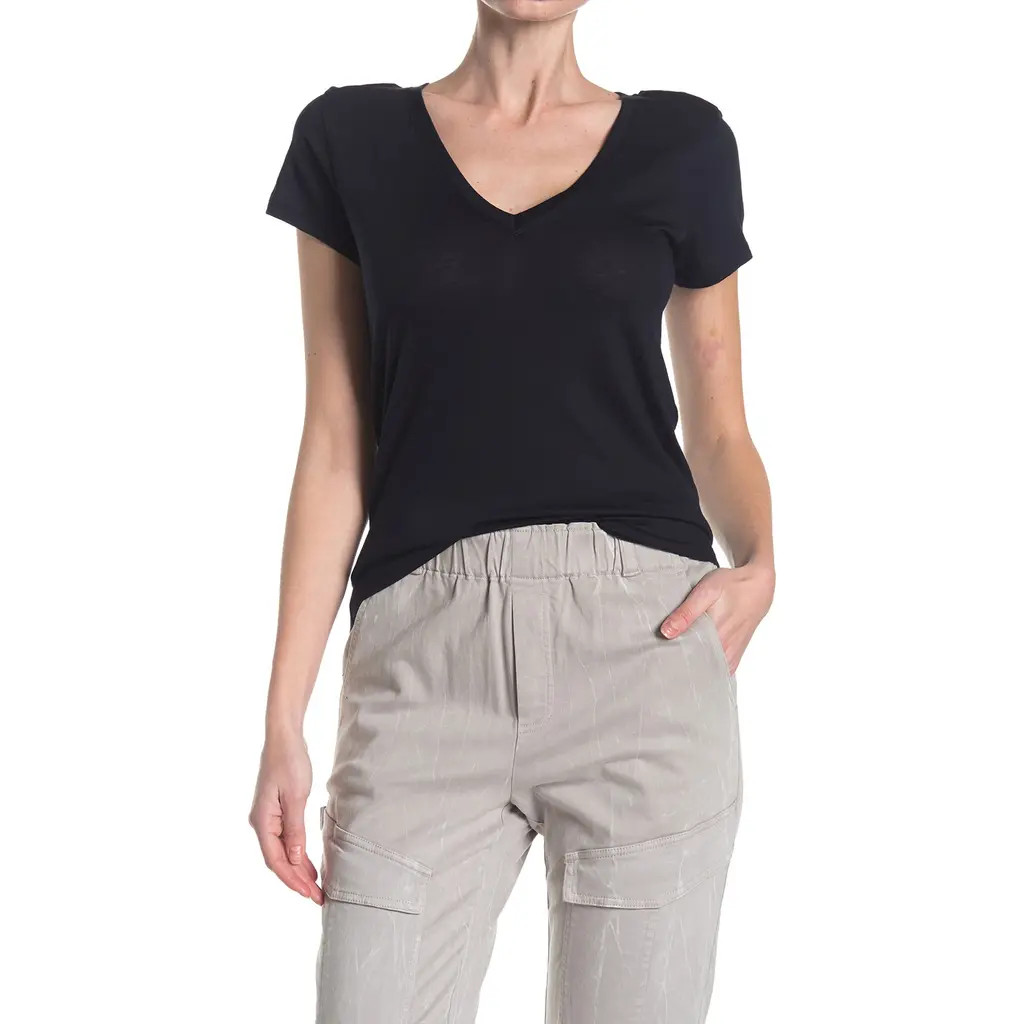 Vince Little Boy Short Sleeve V-Neck Tee in Coastal Blue at Nordstrom Rack, Size Medium | Nordstrom Rack