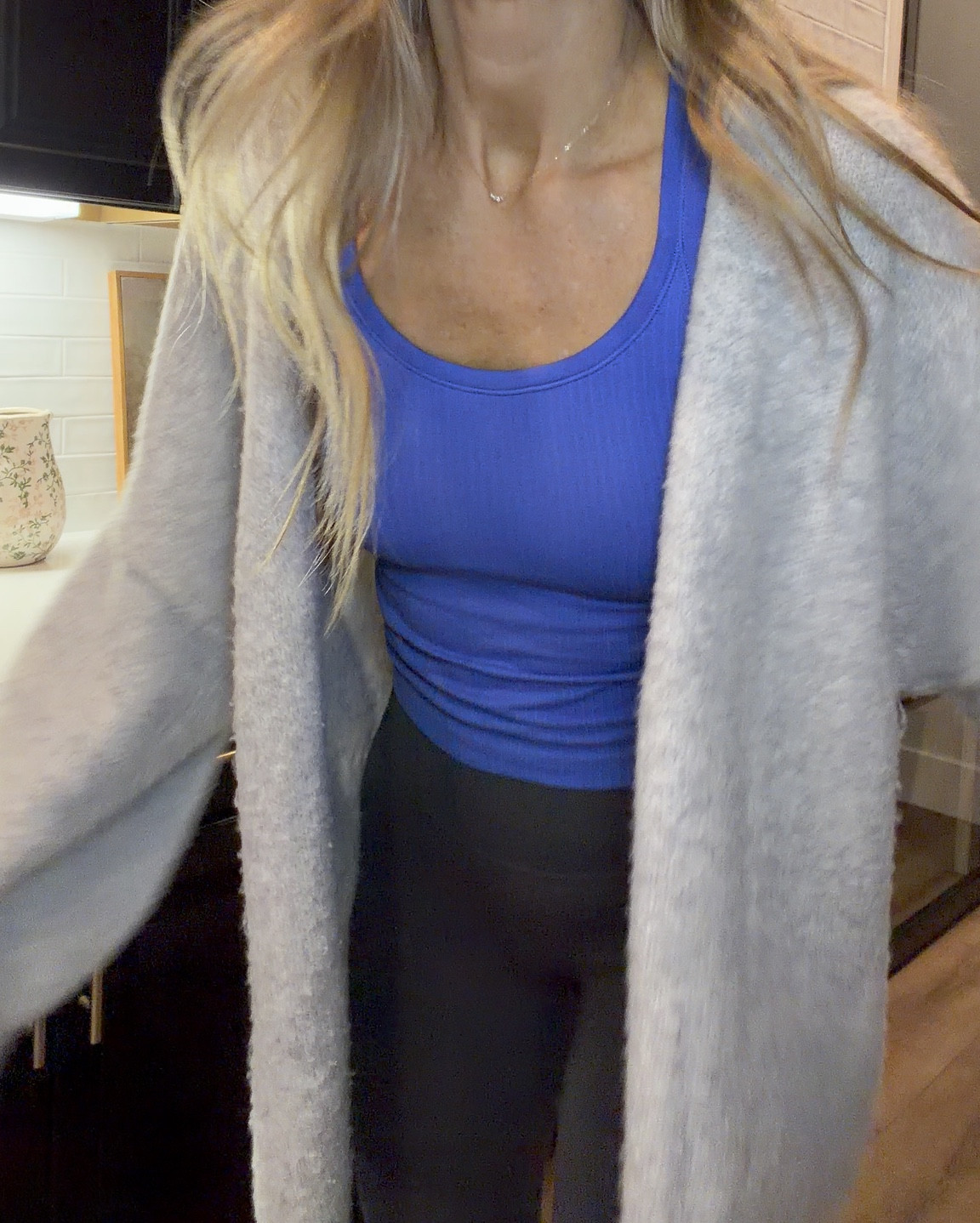 Amazon workout outfit of the day. Ribbed long line workout tanks small. Seamless front legging size small. My weighted vest is 6 pounds. My most frequently used kettlebell weight is 20 pounds. Linking all my at home workout equipment from Amazon.

#LTKmorningroutine #LTKselfcare #LTKfitnessgoals